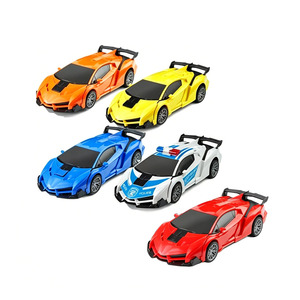 Voiture RC transformable 1:18 à télécommande 40 MHz, véhicule robot, 5 couleurs au choix, batterie rechargeable, <span class=keywords><strong>jouet</strong></span> en boîte colorée - Product Image 4