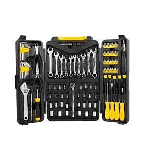 Kit di utensili domestici, Set completo di utensili manuali generali, Set di cacciaviti di precisione e cassetta degli attrezzi