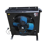 Petit refroidisseur d'huile hydraulique noir avec ventilateur pour transmission automatique, durée de vie prolongée, systèmes de refroidissement