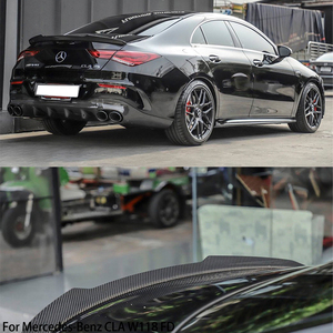 For W118 C118 FD Style Forged Carbon Fiber Rear Spoiler Trunk Wing 2019-2025 - Product Image 2
