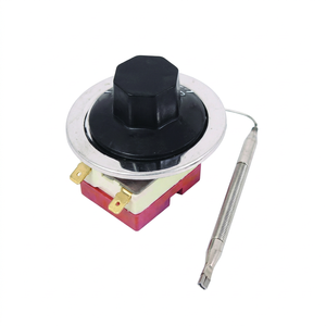 Thermostat en cuivre pour chauffe-eau avec capteur capillaire, installation facile, régulateur de température électrique domestique et commercial - Product Image 1