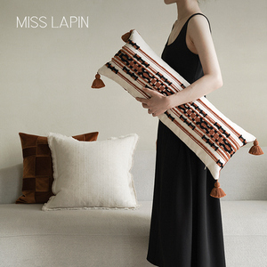 MISSLAPIN Decorative Line <strong>Bolster</strong> Pillow 25X70CM Home Decor Pillow Living Room Luxury <strong>Cushion</strong> <strong>Cover</strong> Throw Pillow <strong>Cover</strong> - Product Image 3