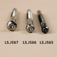2021 nouvel ensemble d'outils de timbres de centres de fleurs en alliage de Zinc de qualité industrielle LS.J565 LS.J566 LS.J567 artisanat en cuir OEM personnalisable