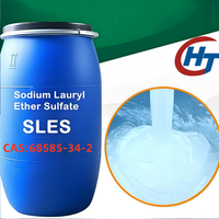 SLES 70% Matières premières détergentes Sulfate de lauryl éther de sodium Prix bas CAS 68585-34-2