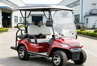 Voiturette de golf électrique A827.2+2 à 2+2 places pour le transport des entraîneurs, des groom et du personnel des clubs équestres.