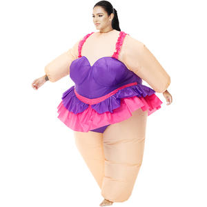 Lustiges Aufblasbares Alien-Kostüm aus Fabrikbestand für Halloween-Partys, Unisex für Erwachsene, Polyester, Anpassbare Größe, <span class=keywords><strong>TinyAngel</strong></span> - Product Image 5