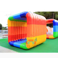 Team Building Inflable Human Flip It Games Team Building Juegos corporativos Inflable Flip Rolling Human Team Building Game