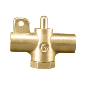 Vanne solénoïde Kingston modèle KN, 3 voies, 5 ports, vanne de régulation d'eau avec joint en acier inoxydable et corps en aluminium - Product Image 2
