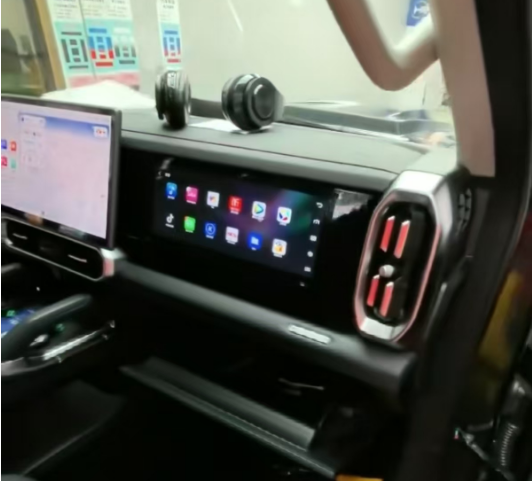 12.3 Inch Android Secondary Display Screen Co-Pilot Screen for Jetour Traveller Jetour T2 with Car DVD Player