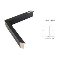 Marco de Madera de Pino Sólido A4 Personalizado, Duradero, Creativo, Minimalista y Elegante 2870 para Colgar Fotos, Cuadros, Decoración del Hogar