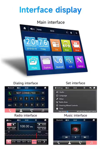 <span class=keywords><strong>Autoradio</strong></span> Android Hicbest 8 cœurs 4+64G 7 pouces Double Din Stéréo de voiture sans fil Carplay Radio Connectivité 4G Wifi GPS BT FM RDS - Product Image 6