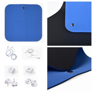 Alfombrilla de ratón con conexión a tierra Dropshipping negro 25x25cm esponja SBR antiestática suave <span class=keywords><strong>y</strong></span> cómoda - Product Image 4