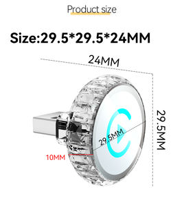 Diamond Shape <b>Connector</b> Wireless Carplay Adapter 2 in 1 Android Auto Carplay USB <b>Car</b> Play Dongle - Product Image 5