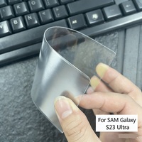 Nouveauté, vente flash, verre trempé S22 S23 Ultra sans bulles ni bords blancs, UV pour Samsung Galaxy S21 Plus Note 7 8 9 10 20 5G