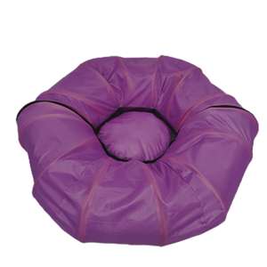 Benutzer definiertes lila Indoor-Haustier bett im Freien mit einfachem Öffnen und Falten Bequemes Boden kissen Ideal für das Schlafen und Spielen von Katzen und Hunden - Product Image 2