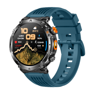 Nouvelle Montre Connectée HT42 2026 avec GPS, Écran AMOLED en Acier, Autonomie de 5 à 10 Jours, Étanchéité IP68, Suivi Cardiaque et Fonctions Sportives - Product Image 3
