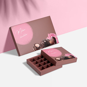 Vente chaude <span class=keywords><strong>Chocolat</strong></span> Amélioration <span class=keywords><strong>Sexuelle</strong></span> Brillant Mat Laminage Gaufrage Emballage Boîte De Papier Éponge pour La Présentation De <span class=keywords><strong>Chocolat</strong></span> - Product Image 2