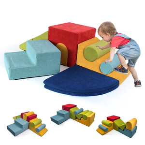 Bloques de Espuma Suave para Escalar para Niños Pequeños, Juego de Gimnasio Colorido para Uso en Interiores con Rampa y Escalones, Venta al Por Mayor de Fábrica - Product Image 6