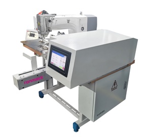 Máquina de Coser Industrial RONMACK RM-912HZ, Nueva, Manual, 220V, para Plisado de Cortinas, Automática - Product Image 1