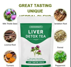 Chinaherbs, Materia Prima para Té de Hierbas Chinas, Fórmula Personalizada para la Desintoxicación y Salud del Hígado, Proveedor de Té a Granel con Etiqueta Privada - Product Image 2