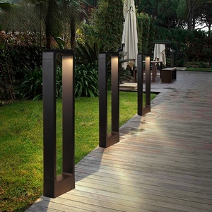 Iluminación de Postes para Hoteles, Decoración Moderna, Impermeable IP65, 10W, Aluminio, Poste Eléctrico, Baliza LED para Jardín Exterior - Product Image 2