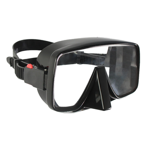 Masque de plongée sans cadre en silicone pour adulte, étanche, avec lentille unique en verre trempé, pour la plongée sous-marine, prix d'usine - Product Image 1