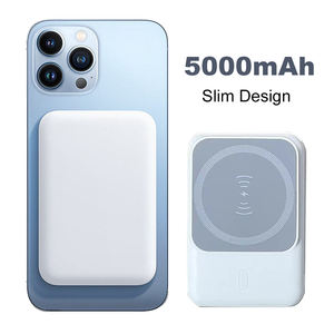 Usine en gros 5000mAh Mini banques d'alimentation mobile <span class=keywords><strong>chargeur</strong></span> <span class=keywords><strong>sans</strong></span> <span class=keywords><strong>fil</strong></span> magnétique avec <span class=keywords><strong>chargeur</strong></span> portable à charge rapide 20W - Product Image 1