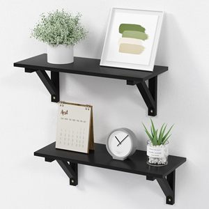 Hot-bán treo tường tre tự nhiên gờ gỗ đa chức năng lưu trữ Kệ quốc gia phong cách nổi kệ - Product Image 1