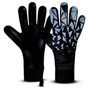 Guantes de Portero de Cuero de Alta Calidad para Jóvenes, Dedos Completos, Antideslizantes, Palma Gruesa, Ligeros, para Entrenamiento de Club - Product Image 2