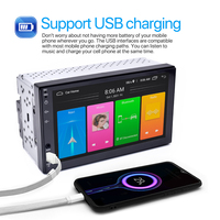 Radio Mobil Stereo Android 9.0 24V Truk 2+32G 8'' GPS Navigasi BT/FM/WIFI/Phone Link Autoradio Elektronik Mobil