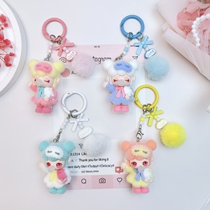 Nuevo Llavero <span class=keywords><strong>de</strong></span> Personaje <span class=keywords><strong>de</strong></span> Dibujos Animados Nanci, Adorable Muñeca <span class=keywords><strong>de</strong></span> Cuentas, Colgante para Mochila Escolar, Llavero <span class=keywords><strong>de</strong></span> Moda - Product Image 2
