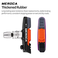 Plaquettes de frein MEROCA V Brake Shoe Pads compatibles avec les vélos pliants Dahon Wind 412 P8 451 20 pouces