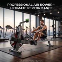 Máquina de Remo para Ejercicios Aeróbicos en Interiores, Diseño Portátil, Estructura Robusta y Estable, Equipo de Ejercicio Cardiovascular para Gimnasio en Casa