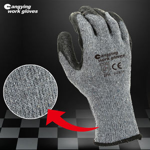 Chanying مكافحة قطع عمل سوداء صناعية مخصصة قفازات حمراء قفازات عمل قفازات مطاطية - Product Image 3