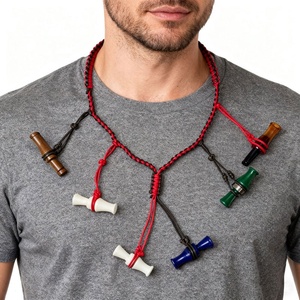 Có Thể Điều Chỉnh Trọng Lượng Nhẹ Camo/Màu Sắc Tùy Chỉnh Nylon Vịt Cuộc Gọi Dây Buộc 12 Có Thể Tháo Rời Vòng Bền Trò Chơi Cuộc Gọi Săn Bắn Phụ Kiện - Product Image 1