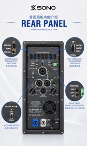 โมดูลแอมพลิฟายเออร์ลำโพงแอคทีฟระดับมืออาชีพ 1000W ขนาด <span class=keywords><strong>12</strong></span> 15 18 <span class=keywords><strong>นิ้ว</strong></span> แผ<span class=keywords><strong>ง</strong></span>วงจรดิจิตอลสำหรับระบบเสียง PA <span class=keywords><strong>ง</strong></span>านแสดงสด และโฮมเธียเตอร์ - Product Image 4