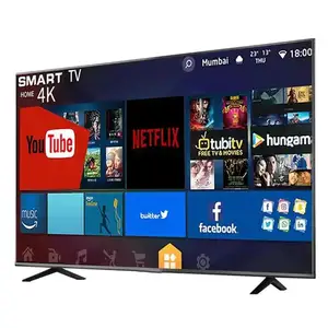 Guangzhou TV factory HD 22/24/32/39/43/49 inch bathroom led tv smart television