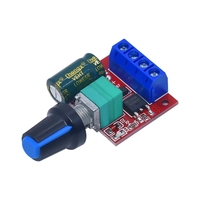 Contrôleur de vitesse de moteur PWM DC 1.8V-35V 2A 3A 5A 10A 30W 80W 90W, module de commande réglable basse tension