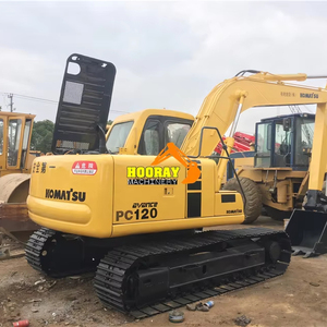 Excavatrice Komatsu PC120 PC120-6 PC120-7 PC120-8 d'occasion, excavatrice sur chenilles hydraulique Komatsu PC110 PC120 PC130 PC160 - Product Image 1