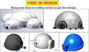 โดมฉายภาพเคลื่อนที่แบบเป่าลมขนาด 5 ม. 6 ม. สำหรับโรงเรียน ราคาตามสั่งจาก EU - Product Image 4