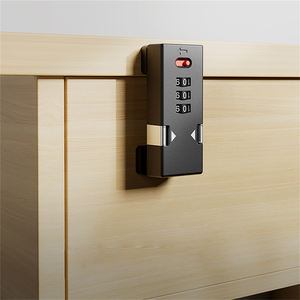 Cerradura de Combinación Mecánica para Cajón de Muebles, Mini Cerradura sin Llave de Aleación de Zinc con <span class=keywords><strong>Código</strong></span> de 3 Dígitos para Puerta de Gabinete - Product Image 1
