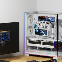 Boîtier PC Gaming Thermalright TV 9.16 avec Écran LCD Secondaire Magnétique USB pour Surveillance de Température et Thème DIY Interne