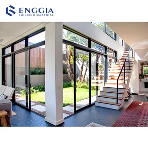 Nfrc Australian As2047 Villas de bord de mer certifiées Superbe vue Serrure multipoint Verre ultra-clair Low E <span class=keywords><strong>3m</strong></span> High Lift Porte coulissante - Product Image 1