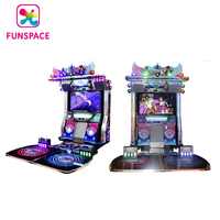 Nouvelle arrivée Machine de danse d'arcade 2 joueurs Interactive Pump It Up Musique Rythme Danse Révolution Machine d'arcade à vendre