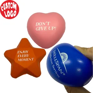 Wholesale Bulk Custom Shape Egg Shaped Squishy Pu Anti Toy Stress Relief Balls Stress Ball Custom Logo For Kid and Adult