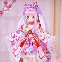 Nouvelles poupées BJD en plastique ABS, 14 pouces, corps articulé à 30 points, poupée BJD DS pour les filles, jouets