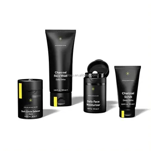 Productos para el cuidado de la piel para hombres de etiqueta privada Kit de regalo facial blanqueador antienvejecimiento Crema de lavado de cara Conjunto DE CUIDADO DE LA PIEL orgánico para hombres
