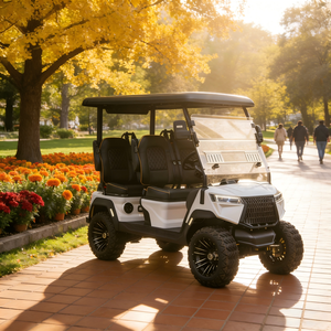 Carrito de Golf Eléctrico de 4 Plazas, 72V, Alta Capacidad de Carga, para Uso en Carreteras No Públicas, Fabricación Original - Product Image 1