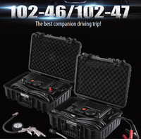 HF1060-46 New Cool Caraymin 100L/min Pneu Gonfleur 150PSI Portable Pompe À Air De Voiture Suv Pneu De Camion Compresseur