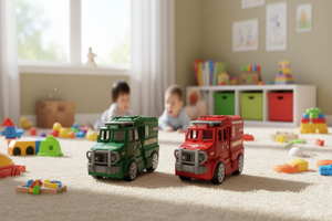 Auto giocattolo a frizione in plastica in scala 1:32 per bambini da 2 a 4 anni unisex - Product Image 2